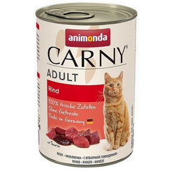 Animonda CARNY® cat Adult hovädzie mäso a morka konzervy pre mačky 12x400g