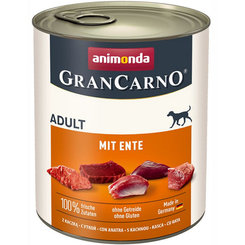 Animonda GRANCARNO® dog adult kačka konzervy pre psy 6x800g