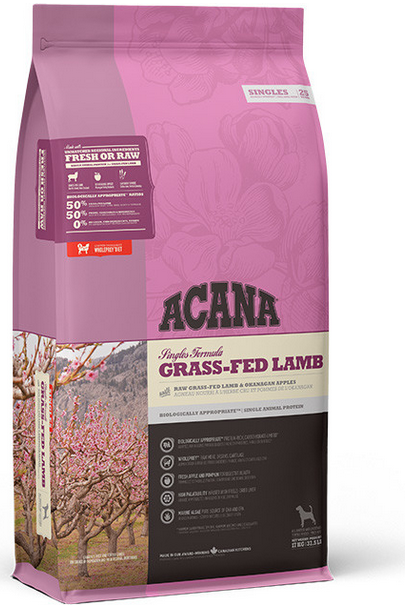 E-shop ACANA Singles Grass-Fed Lamb granule pre dospelých psov 17kg