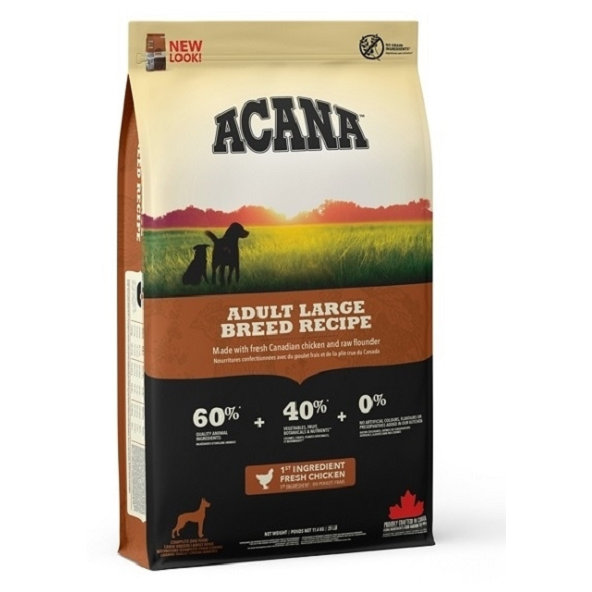 ACANA Heritage Adult Large Breed granule pre psy 17kg