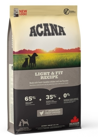 E-shop ACANA Heritage Light & Fit granule pre dospelých psov 11,4kg