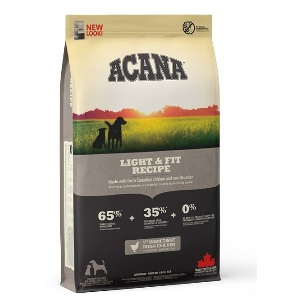 ACANA Heritage Light & Fit granule pre dospelých psov 11,4kg
