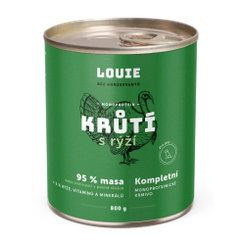 LOUIE Konzerva LOUIE morka s ryžou 800g pre psov