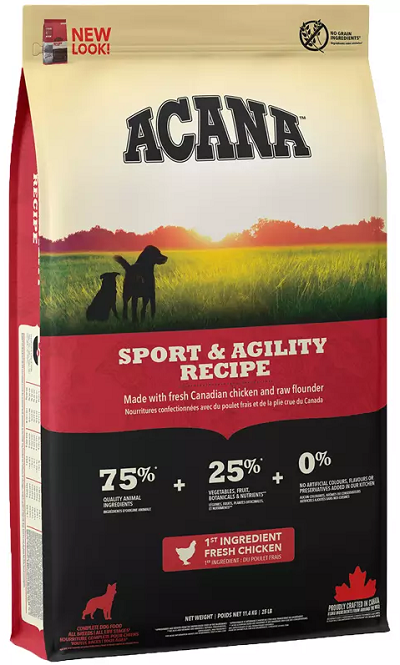E-shop ACANA Heritage Sport Recipe granule pre psy 17kg