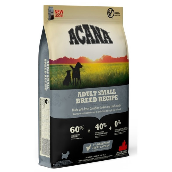 ACANA Heritage Adult Small breed granule pre psy 6kg