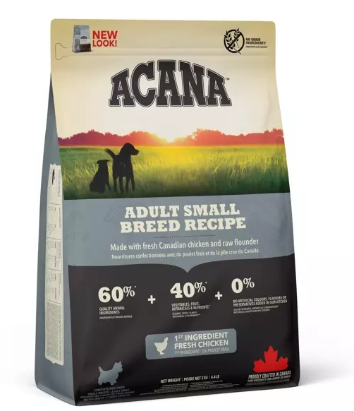 E-shop ACANA Heritage Adult Small breed granule pre psy 2kg