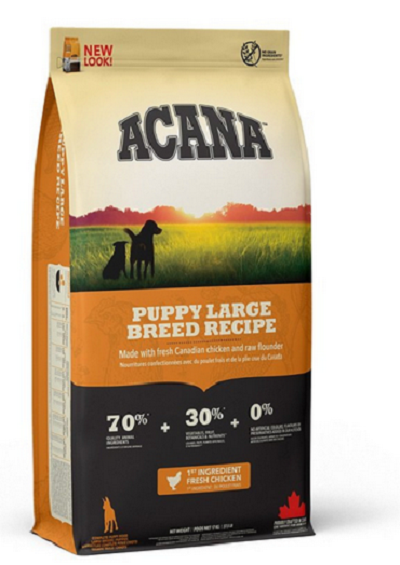 E-shop ACANA Heritage Puppy Large breed granule pre šteniatka 17kg