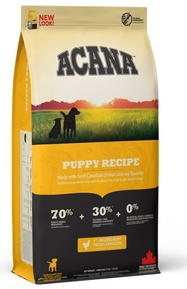 E-shop ACANA Heritage Puppy Recipe granule pre šteniatka 17kg