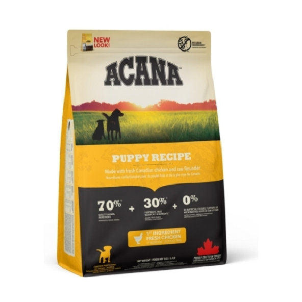 ACANA Heritage Puppy Recipe granule pre šteniatka 2kg
