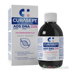 CURASEPT ADS 220 DNA 0,2% ústna voda 200 ml