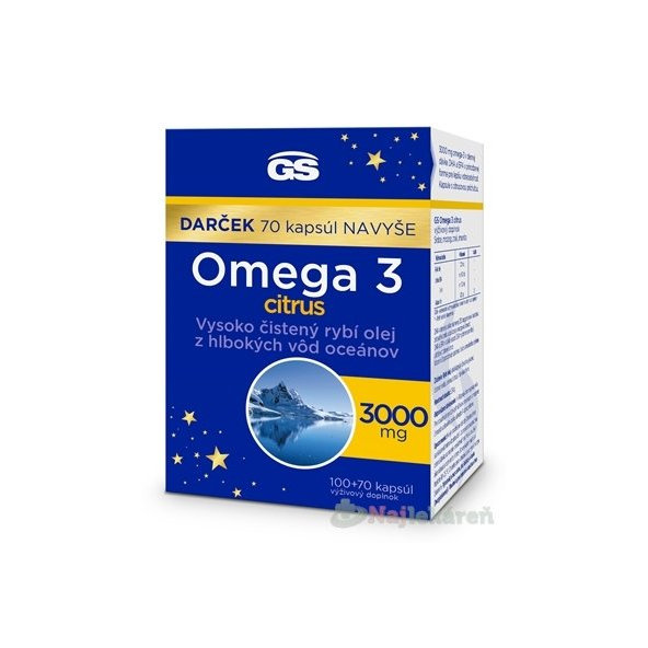 GS Omega 3 citrus darček 2023