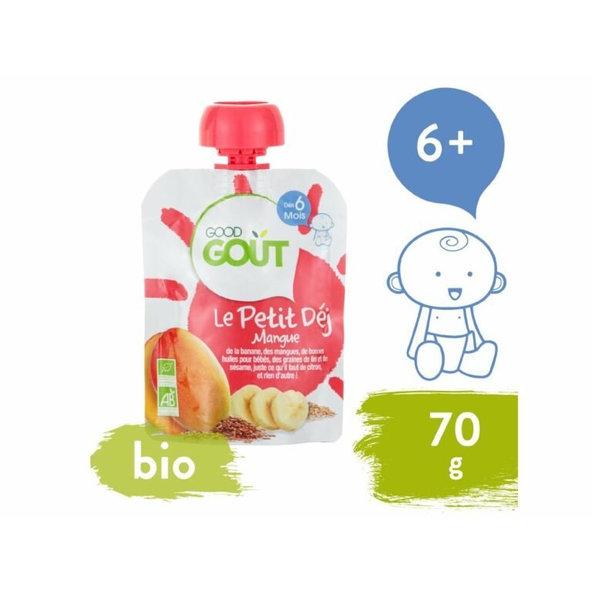 GOOD GOUT BIO Kapsička - Mangové raňajky, 70 g