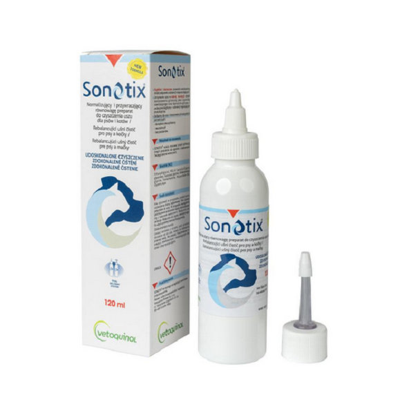 Sonotix rebalancujúci ušný čistič pre psy a mačky 120ml