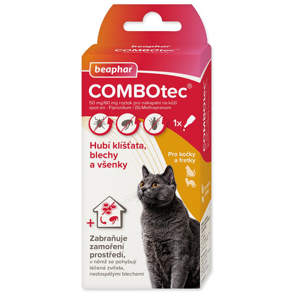 Spot on Beaphar Combotec pre mačky a fretky