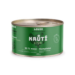 LOUIE Konzerva LOUIE morka s ryžou 200g pre psov