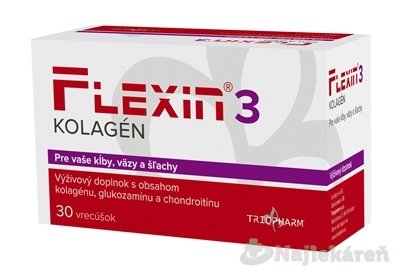 E-shop FLEXIN 3 KOLAGÉN, k správnej funkcii kostí, 30 ks
