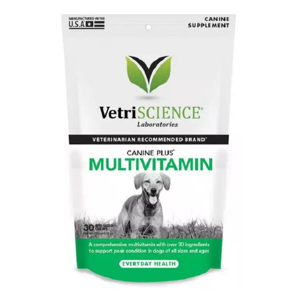 Vetri Science Canine Plus Multivitamin pre psy 30tbl
