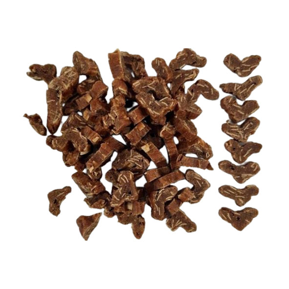 Maškrta Salač Srdiečka jahňacie s treskou pre psy a mačky 100g