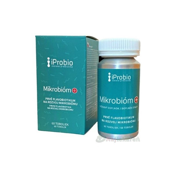 iProbio Mikrobióm+ prvé cielené flavobiotikum 60 tabliet