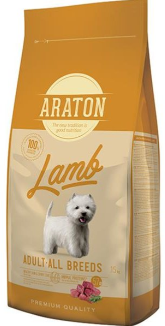 E-shop ARATON dog adult lamb granule pre psy 15kg