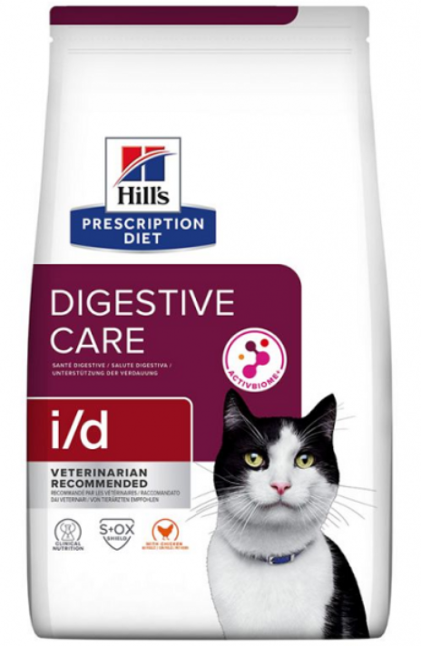 E-shop HILLS PD Feline i/d Dry granule pre mačky 1,5kg