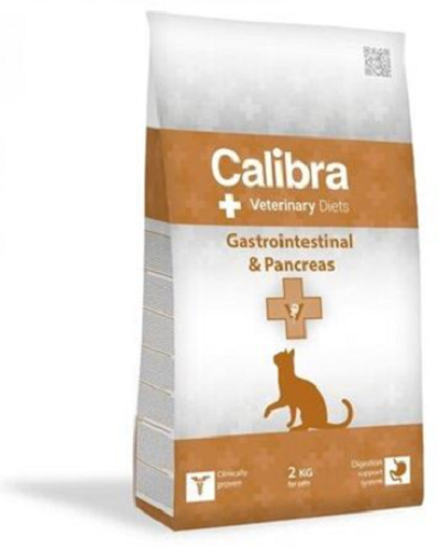 E-shop Calibra Vet Diet Cat Gastrointestinal / Pancreas granule pre mačky 2kg