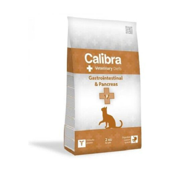 Calibra Vet Diet Cat Gastrointestinal / Pancreas granule pre mačky 2kg