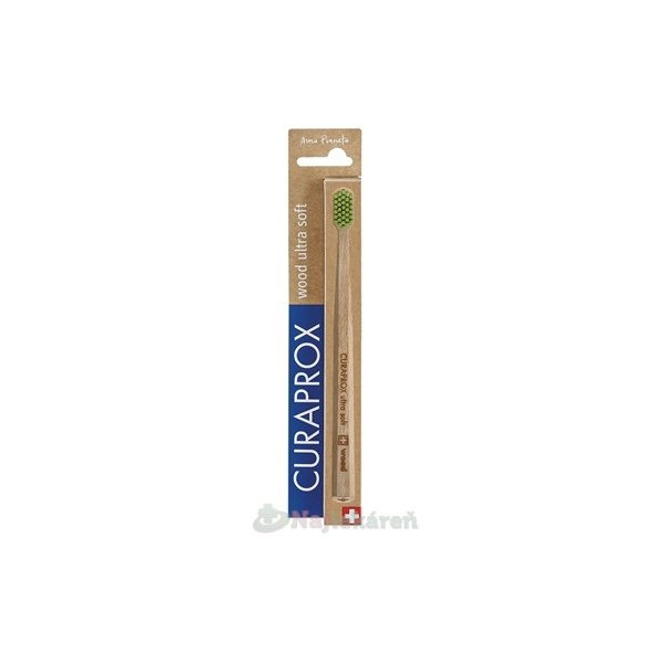CURAPROX CS Wood ultrasoft drevená zubná kefka 1 ks