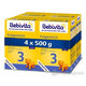 BEBIVITA 3 následná mliečna dojčenská výživa (od ukonč. 9. mesiaca) 4x500 g