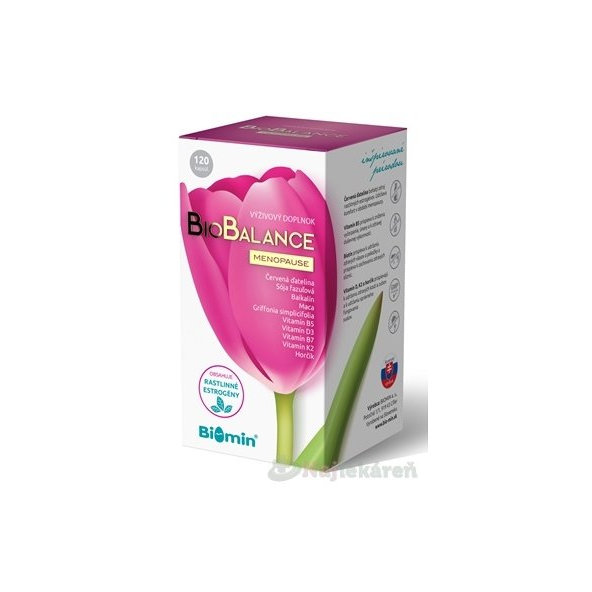 BIOMIN BioBalance MENOPAUSE 120 kapsúl