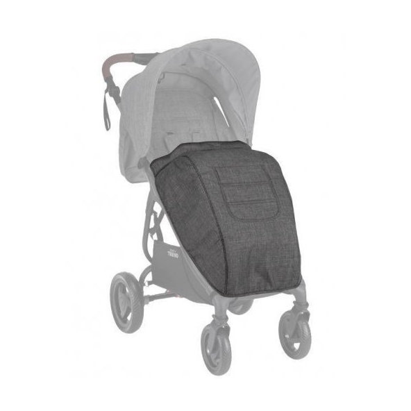 VALCO BABY Nánožník ku kočíku Trend 4 Charcoal