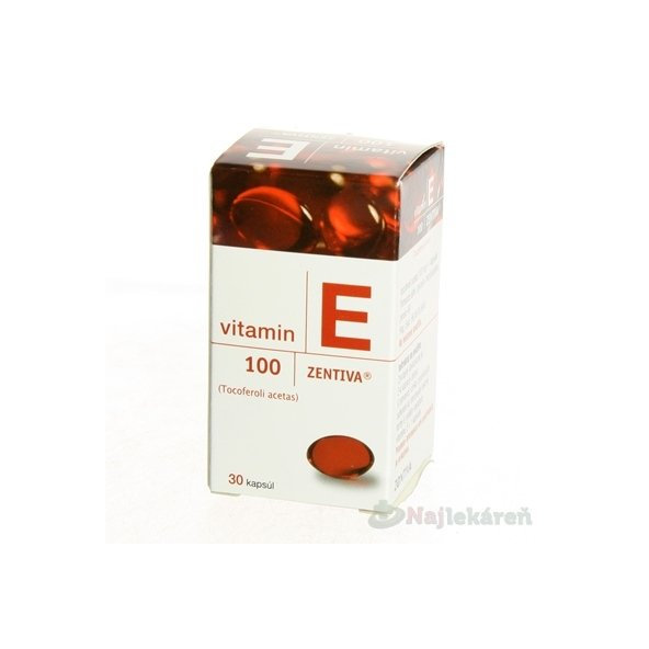Zentiva VITAMÍN E 100mg 30cps