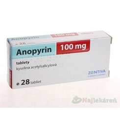 Anopyrin 100mg 28tbl