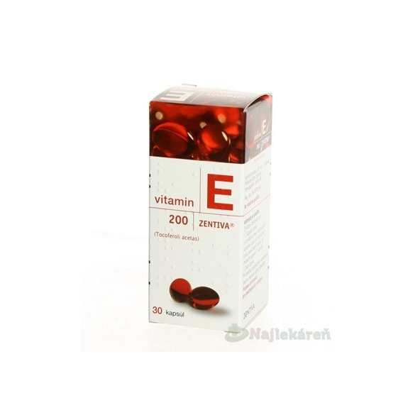 Zentiva VITAMÍN E 200mg 30cps