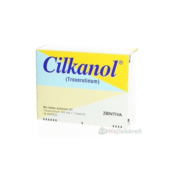 Cilkanol 300mg na lepšie prekrvenie 30 cps