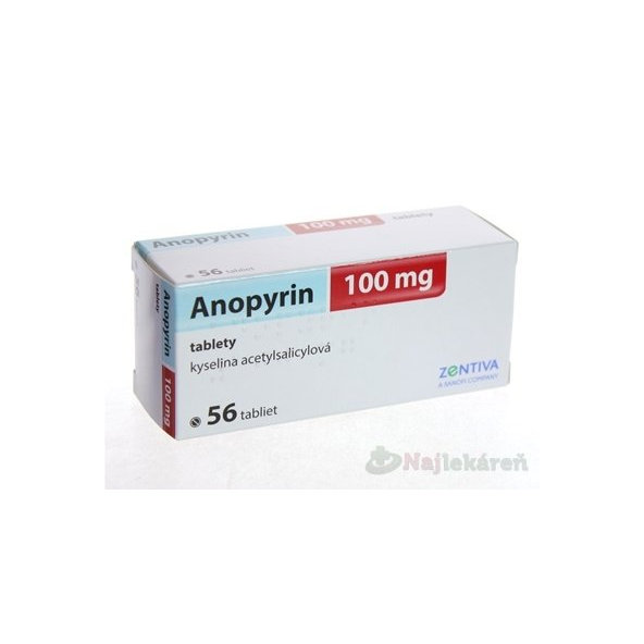 Anopyrin 100mg 56tbl