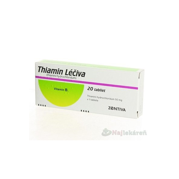 Zentiva THIAMIN LÉČIVA 20tbl