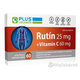 PLUS LEKÁREŇ Rutín 25 mg + Vitamín C 60 mg 60 tbl