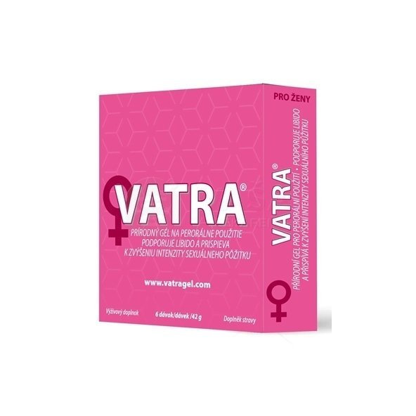 VATRA  pre ženy gél vo vrecúškach na perorálne použitie 6x7g