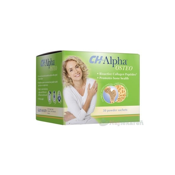 CH-Alpha OSTEO, k udržaniu zdravých kostí, 30 ks