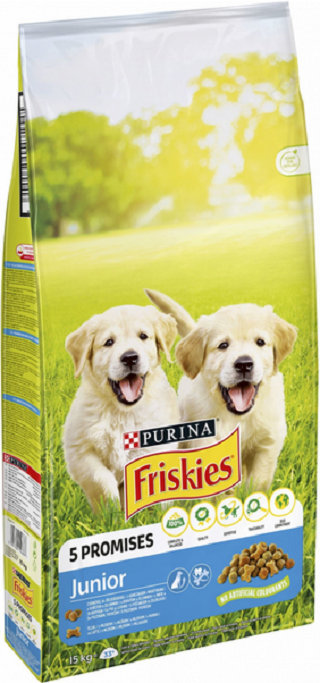 E-shop Friskies dog Junior granule pre psy 15kg