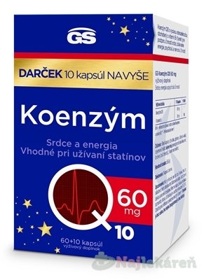 E-shop GS Koenzým Q10 60 mg darček 2023