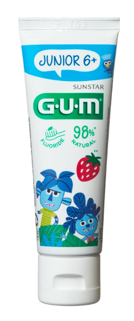 E-shop GUM Junior zubný gél pre školákov Monsters (6-12 rokov), 50 ml