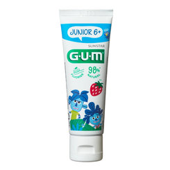 GUM Junior zubný gél pre školákov Monsters (6-12 rokov), 50 ml