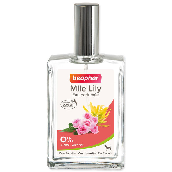 Parfém Beaphar Mlle Lily pre fenky ruža, ylang ylang, jasmín a broskyňa 50ml