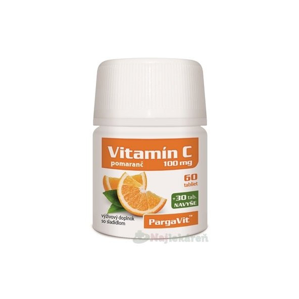 PargaVit VITAMÍN C Pomaranč