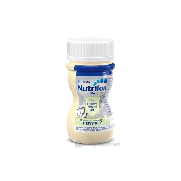 Nutrilon 0 Nenatal tekutá výživa (od narodenia) 24x70 ml
