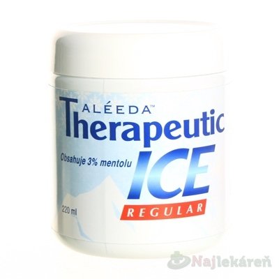 E-shop ALÉEDA Therapeutic ICE REGULAR, na fyzickú námahu, 220 ml