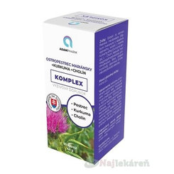 ADAMPharm OSTROPESTREC MARIÁNSKY+KURKUMA+CHOLÍN 60 ks