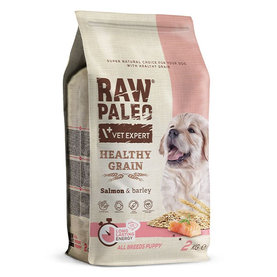 VetExpert Raw Paleo puppy Healthy Grain Salmon&Barley granule pre šteniatka 2kg